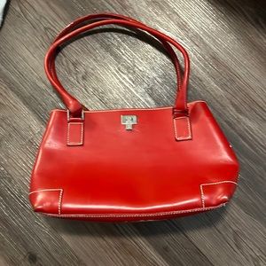 Lambert ton Truex shoulder red leather lady bag